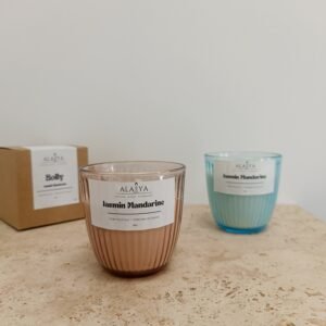 Bougie fleur de coton