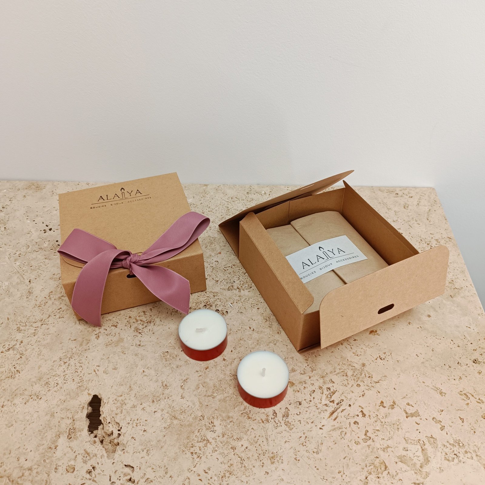 Coffret 8 bougies chauffe-plat