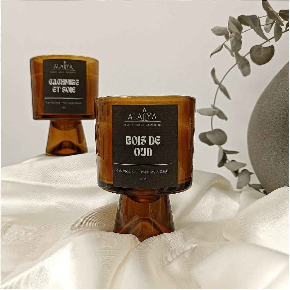 Bougie cachemire et soie – Image 4